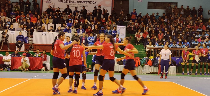 दोस्रो सेटमा पनि भारतसंग नेपाल पराजित