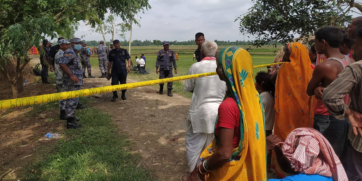 सर्लाहीमा धारिलो हतियार प्रयोग गरी युवकको हत्या