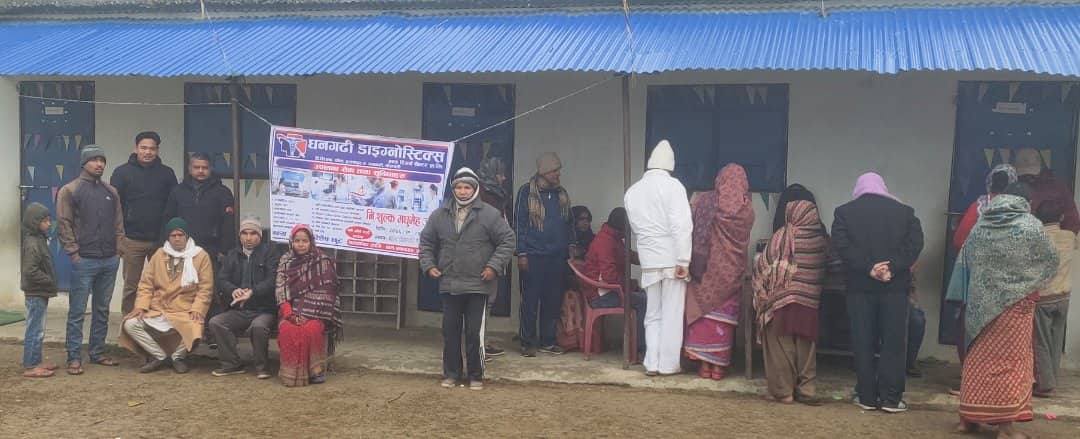 निःशुल्क मधुमेह जाँच र घरदैलो अभियान जारी