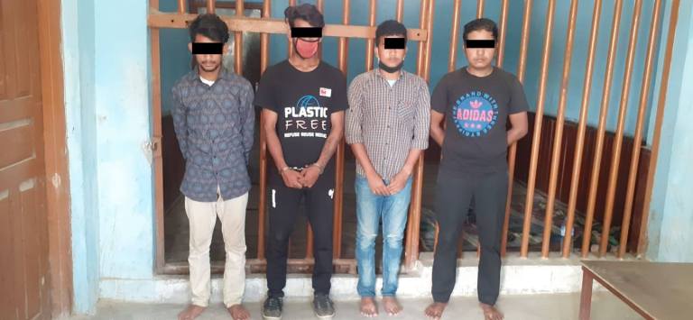 बलात्कार आरोपमा चार युवक पक्राउ