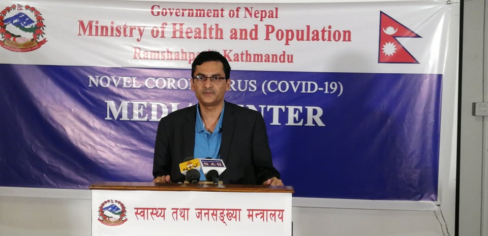 नेपालमा  कोरोना संक्रमितको संख्या ५ जना