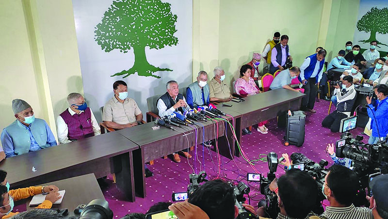 पौडेल समूह भन्छ, साझा उम्मेदवार छान्छौँ