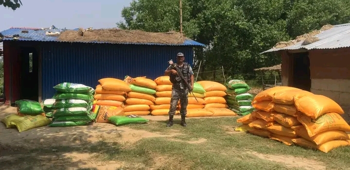 भारतबाट ल्याइएको मल सशस्त्रद्वारा बरामद