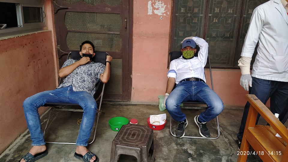 नेबिसंघको स्थापना दिवसमा क्षेत्र नम्बर ५कैलालीद्धारा रक्तदान कार्यक्रम संचालन