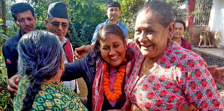 कास्की–२ मा विद्या भट्टराई विजयी