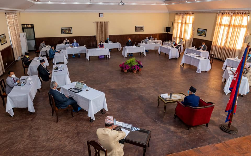 ओली सरकारले गर्‍यो संसद अधिवेशन अन्त्यको सिफारिस