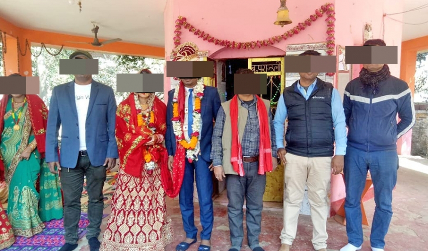 १७ वर्षकी किशोरीसँग विवाह गरेको अभियोगमा १९ वर्षीय बेहुला पक्राउ
