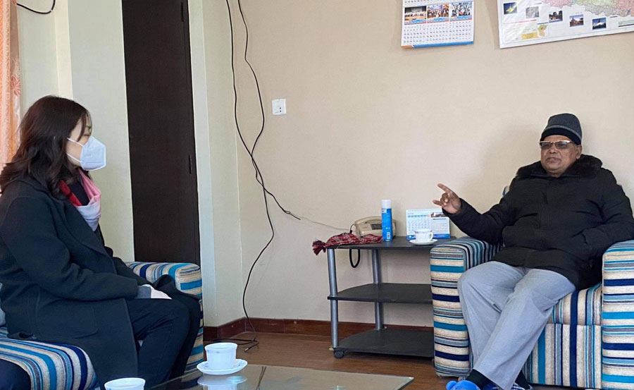 चिनियाँ राजदूत यान्छी फेरि नेकपाका नेताको दैलोदैलोमा, नेपाल र महरासँग भेट