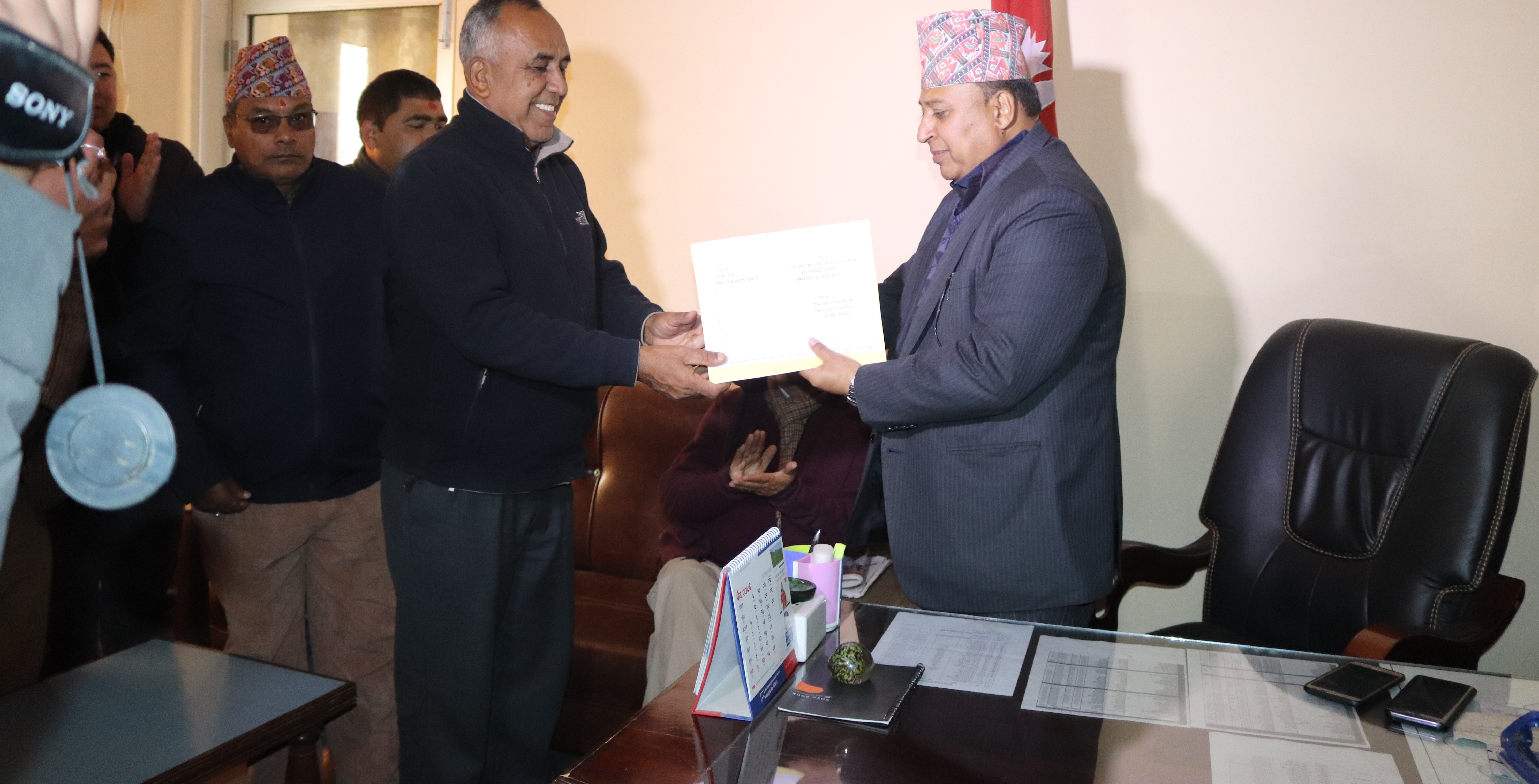 सूचना प्रविधी विधेयकका बिरुद्ध कांग्रेस कैलालीको बिरोधपत्र