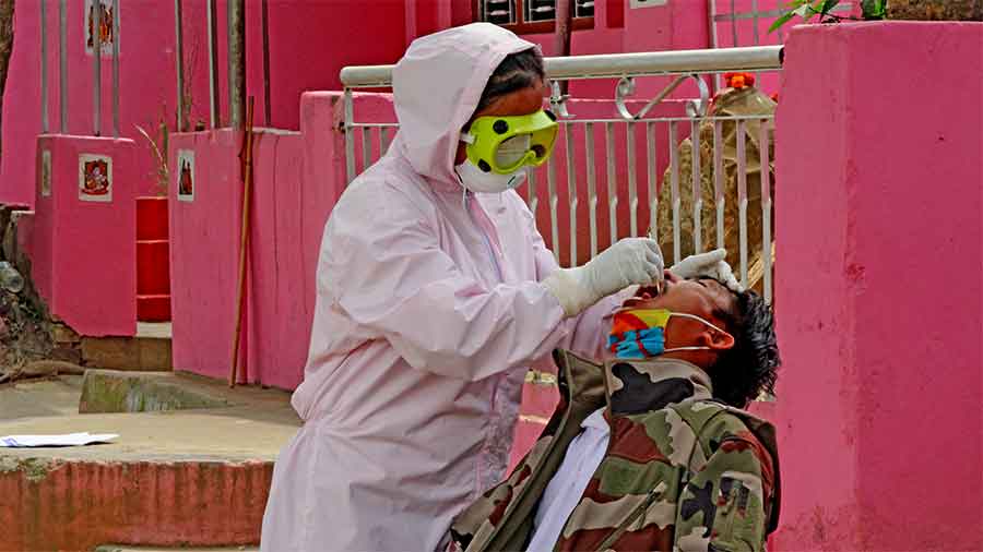 नेपालमा कोरोनाको त्रास  मंगलबार ५७ जना   संक्रमित