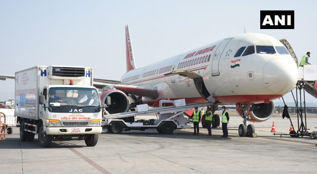 नेपालले किनेको १० लाख ‘कोभिशिल्ड’ खोप आइपुग्यो