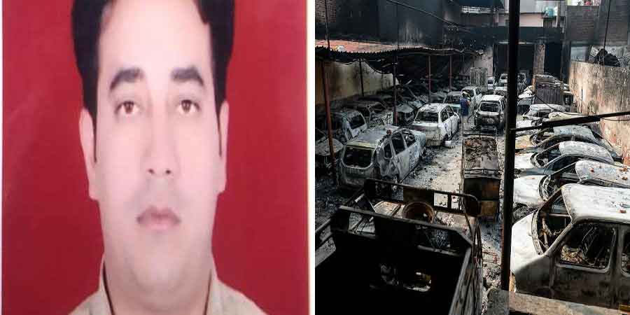 दिल्ली हिंसामा इन्टिलिजेन्स ब्यूरो अफिसर मारिए