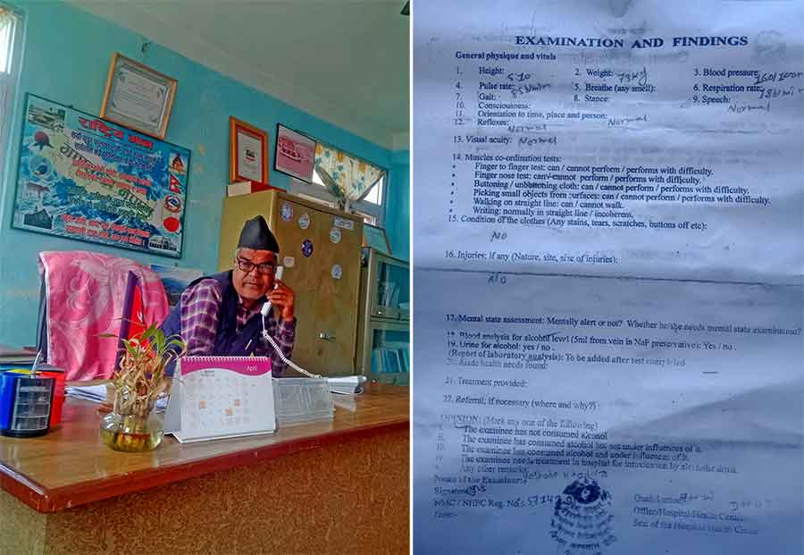 कार्यकक्षमै मदिराले मात्तिएका कार्यालय प्रमुखलाई बचाउन फर्जी मेडिकल रिपोर्ट