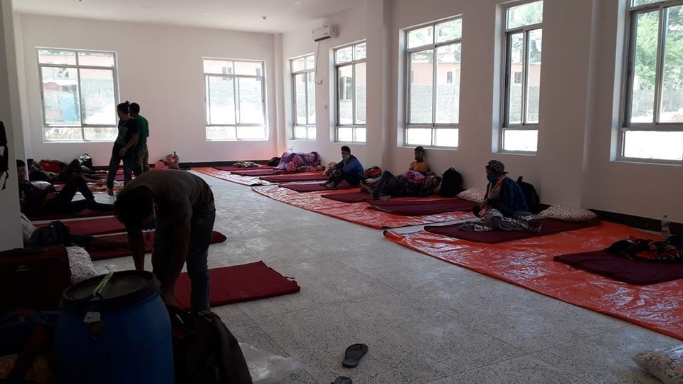 डोटीमा मंगलवार भारतबाट फर्किएका २ सय ४८ जना क्वारेन्टाइनमा