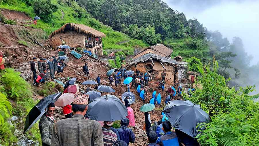 पहिरोमा बेपत्ताको खोजी र उद्धारमा कठिनाइ