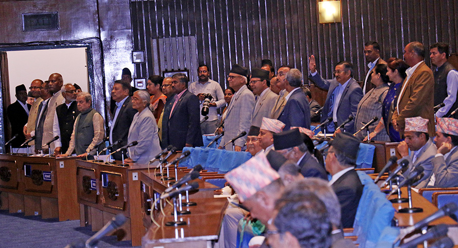 कांग्रेस संसदीय दलको निर्णय  प्रतिनिधिसभा बैठक अवरोध गर्ने