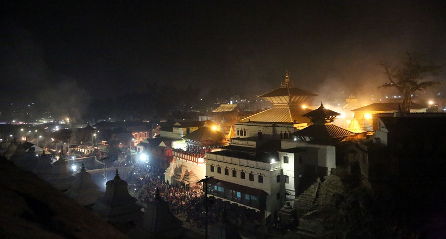 महाशिवरात्रिमा भगवान शिवको पूजा–आरधना, पशुपतिमा दर्शनार्थीको भीड, व्रतमा सर्वोत्तम