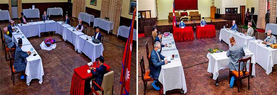 नेकपामा फेरिएको सिटीङ एरेन्जमेन्टसँगै थपियो आत्मालोचना