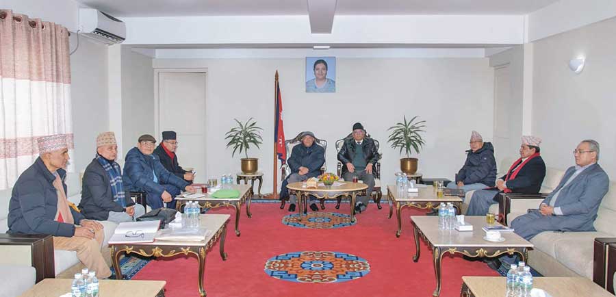 नेकपा सचिवालय बैठक बस्दै, निर्णायक माधव नेपाल