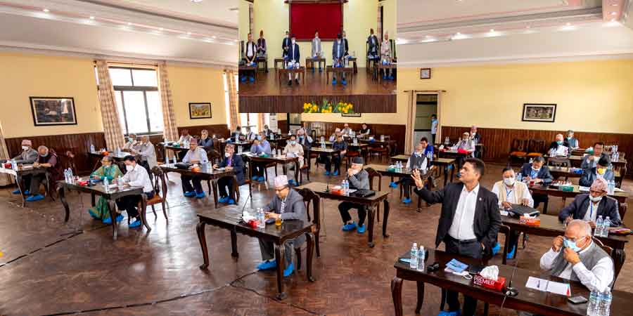 नेकपा विवाद - सर्दै आएको बैठक एक सातापछि, उद्धारमा लाग्न निर्देशन