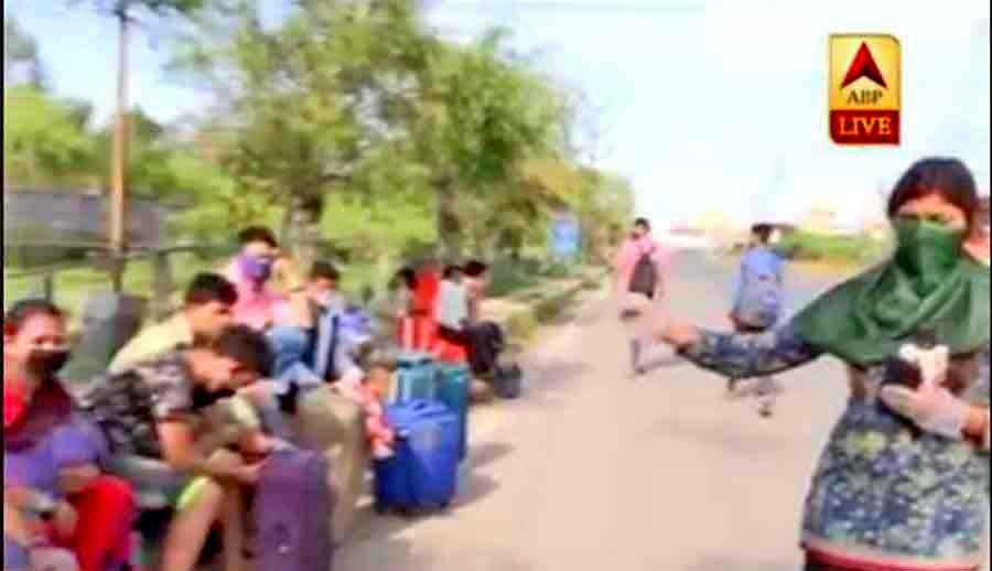 लकडाउनले दिल्लीमा अलपत्र नेपाली भोकै सडकमा