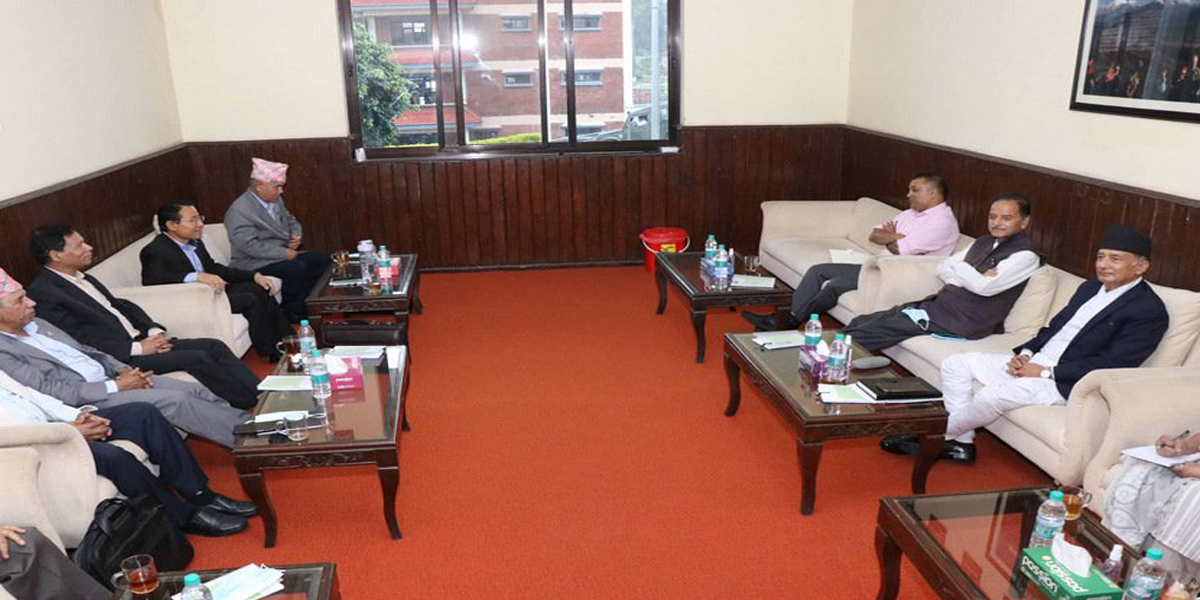 सत्ता गठबन्धनको कार्यदलको बैठक बस्दै
