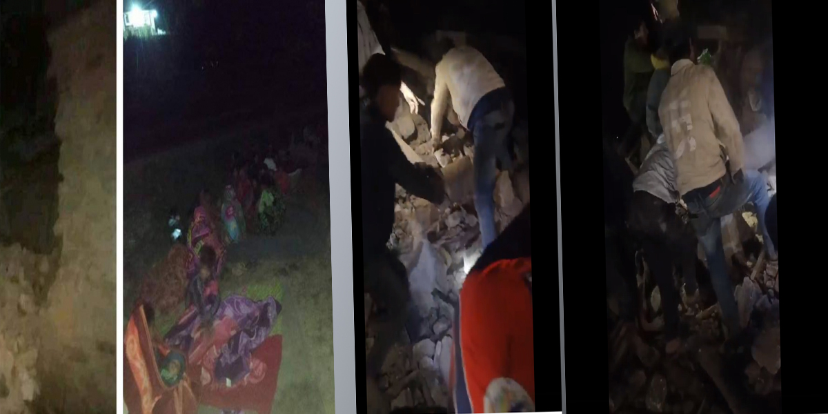 डोटीमा भूकम्पमा परी ६ जनाको मृत्यु