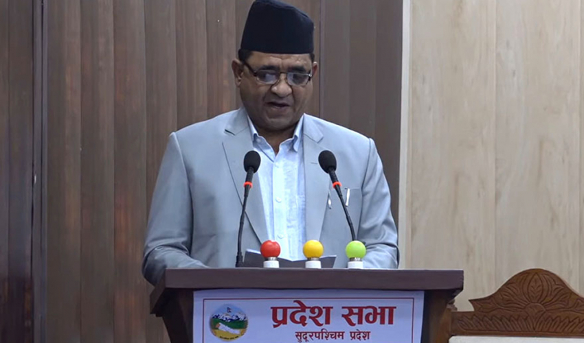 सुदूरपश्चिम प्रदेश सरकारको बजेट ३१ अर्ब ६२ करोड