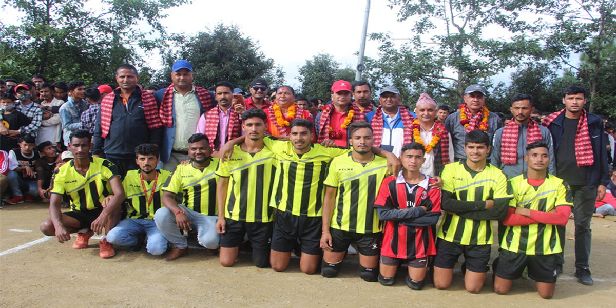 चौथो संस्करणको ‘स्ववियु कप’ उपाधिको नेविसंघ डडेल्धुरालाई