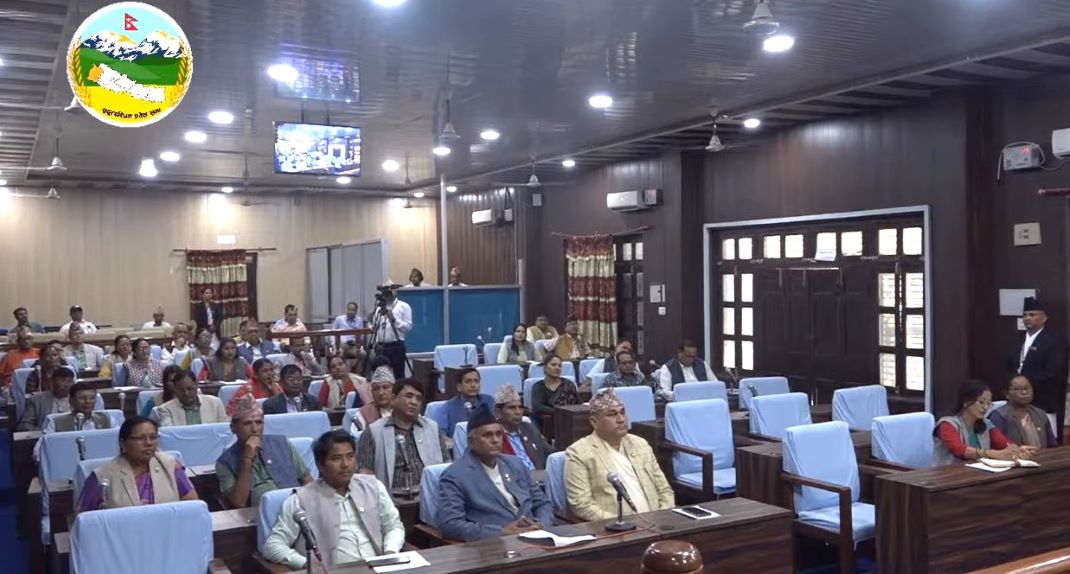 प्रदेश सभाको विशेष अधिवेशन सुरु, दुई मिनेटमै सकियो पहिलो बैठक