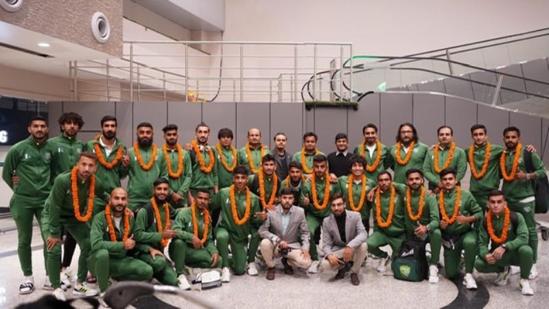 पाकिस्तानी फुटबल टोली काठमाडौंमा