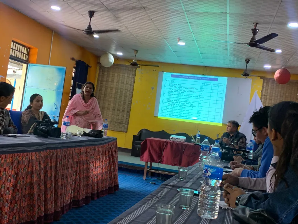 किशोरीको मानवअधिकार प्रवर्द्धनबारे अन्तरक्रिया