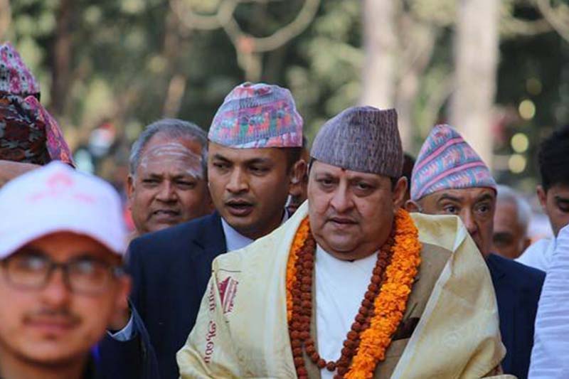 पूर्व राजा ज्ञानेन्द्र शाहले धनगढीमा नागरिक अभिनन्दन गर्ने