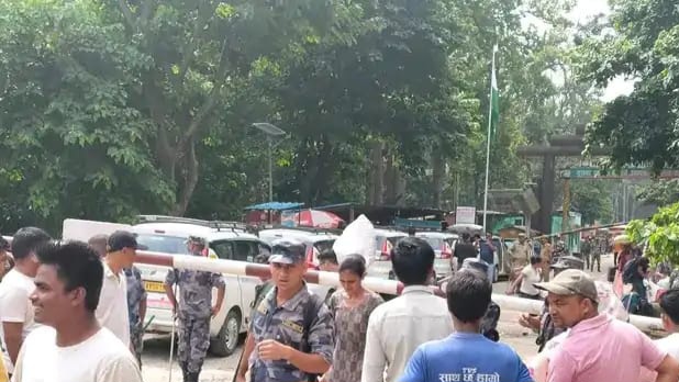 गैरिफन्टामा  नेपालीलाई भारत प्रवेश निषेध