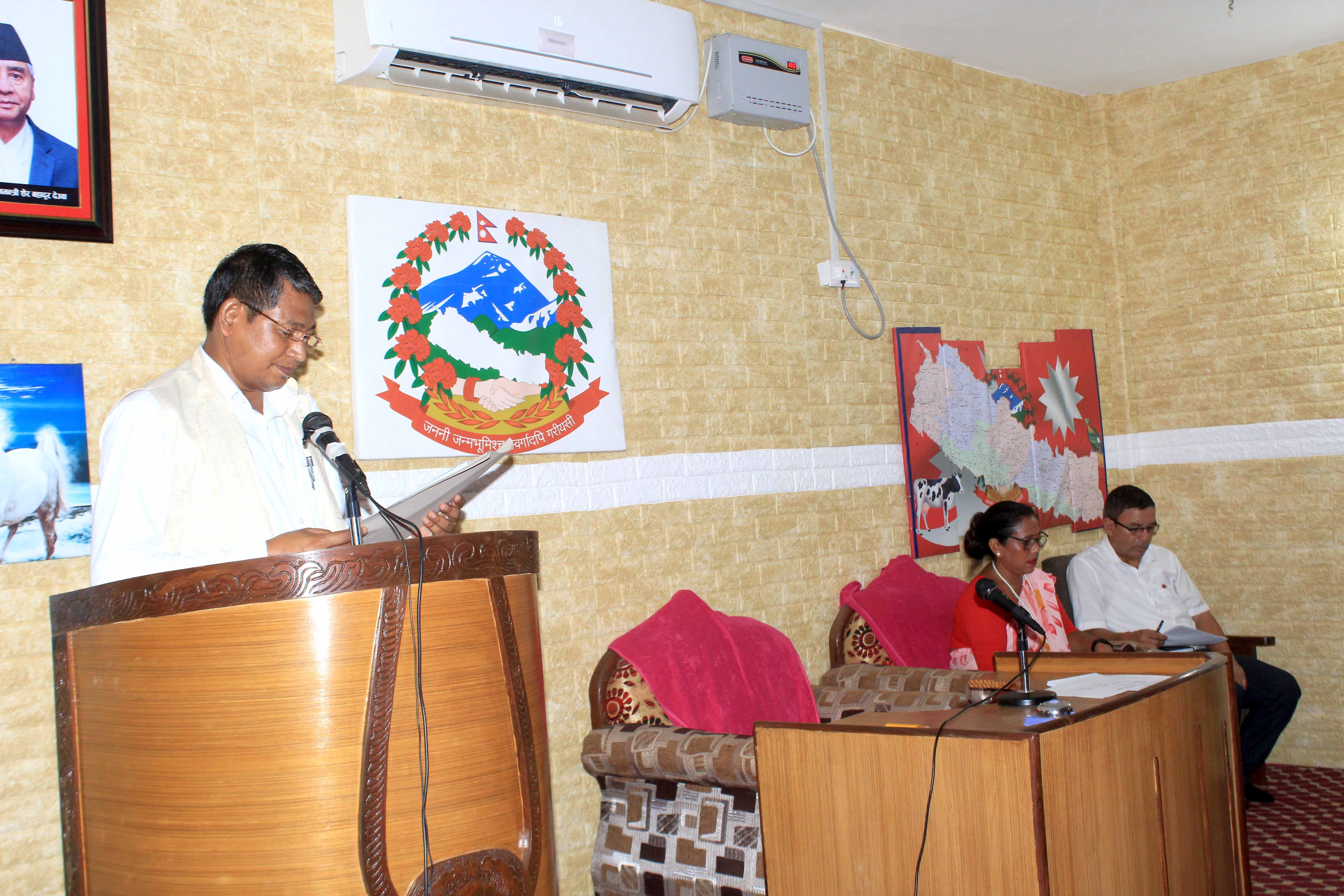 कैलारी गाउँपालिकाको बजेट पारित