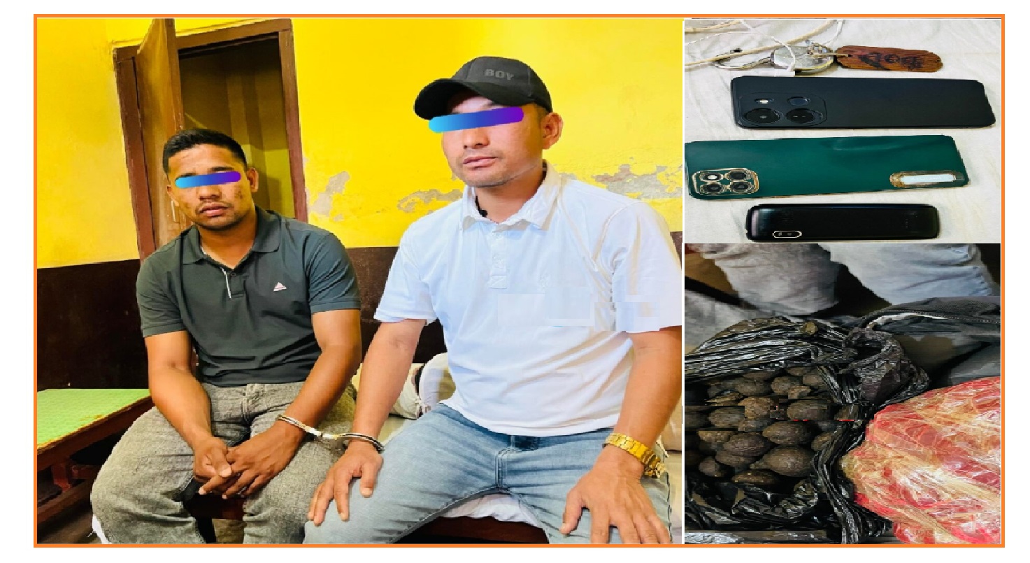 कञ्चनपुरमा १ किलो ५४ ग्राम चरेससहित २ जना पक्राउ