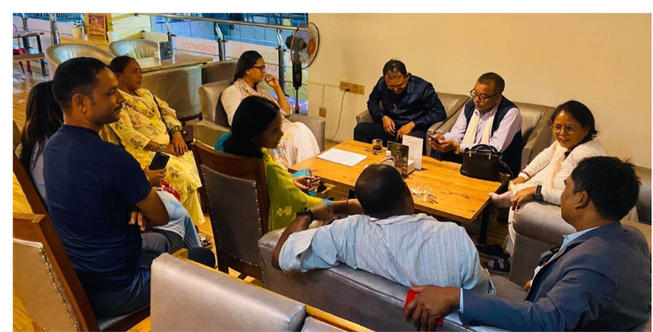 रन्जिता निकटका नेताहरु छलफलमा