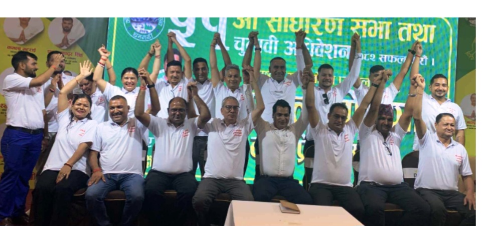 पुष्करराज ओझाले गरे  प्यानल घोषणा