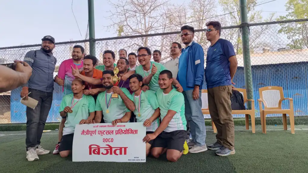 पत्रकार महासंघको ६९ औं स्थापना दिवस, मैत्रीपूर्ण फुटसलमा प्रेस युनियन विजयी