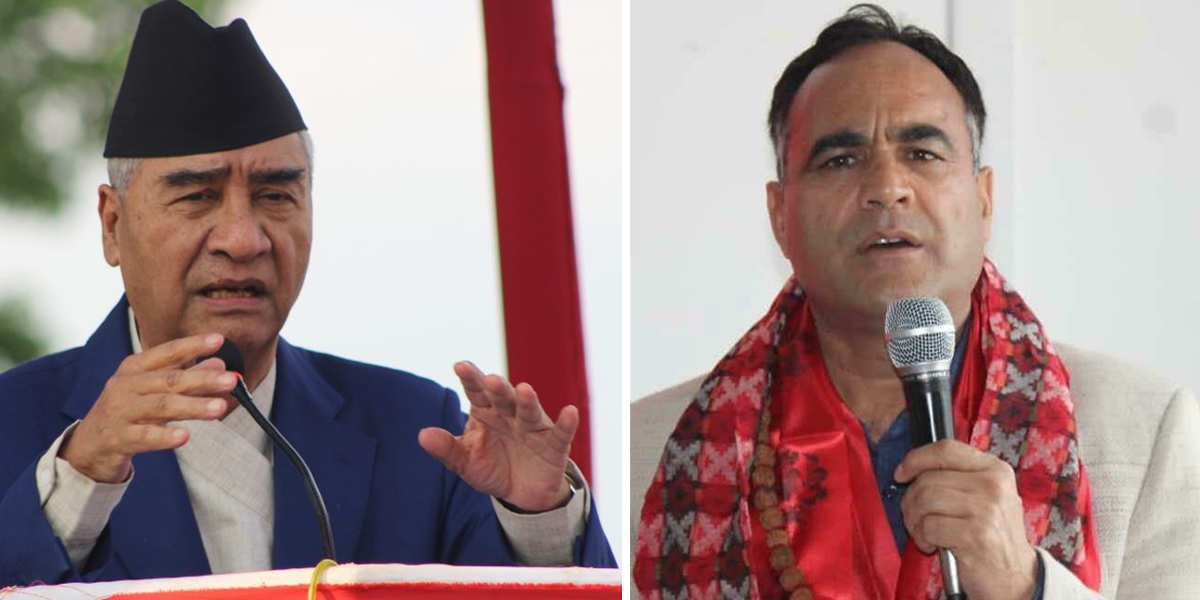 कांग्रेसका निवर्तमान सभापति  देउवाको विकल्पमा  डडेल्धुरामा  महरलाई टिकट