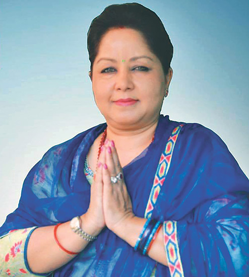 कैलाली क्षेत्र नम्बर ५ बाट प्रतिनिधि सभाको निर्बाचनमा डा. आरजु राणा देउबा उम्मेदवार बन्ने