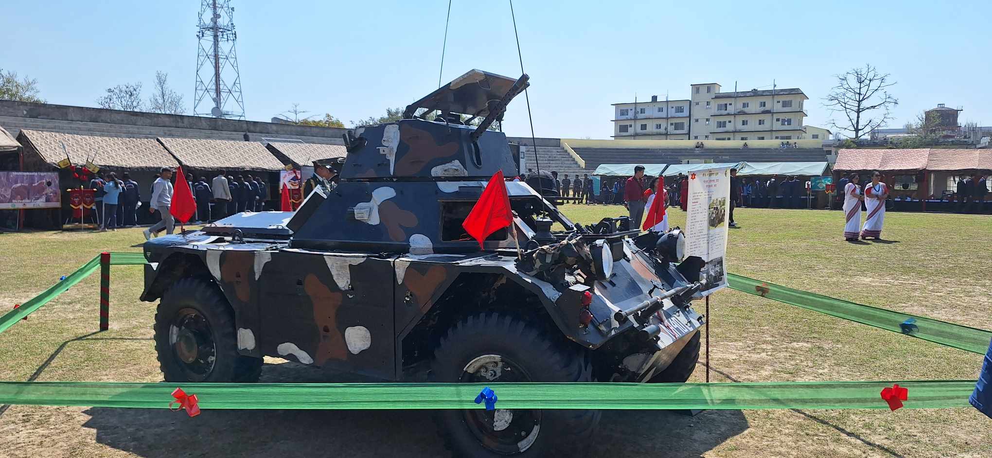 रंगशालामा सेनाको तीनदिने शैनिक प्रर्दशनी सुरु हेर्नुस तस्वीरमा