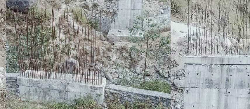 खप्तड छेडेदह र बुढीगङ्गा बार्जुगाड खोलामा आठ वर्षमा दुई पिल्लर मात्रै