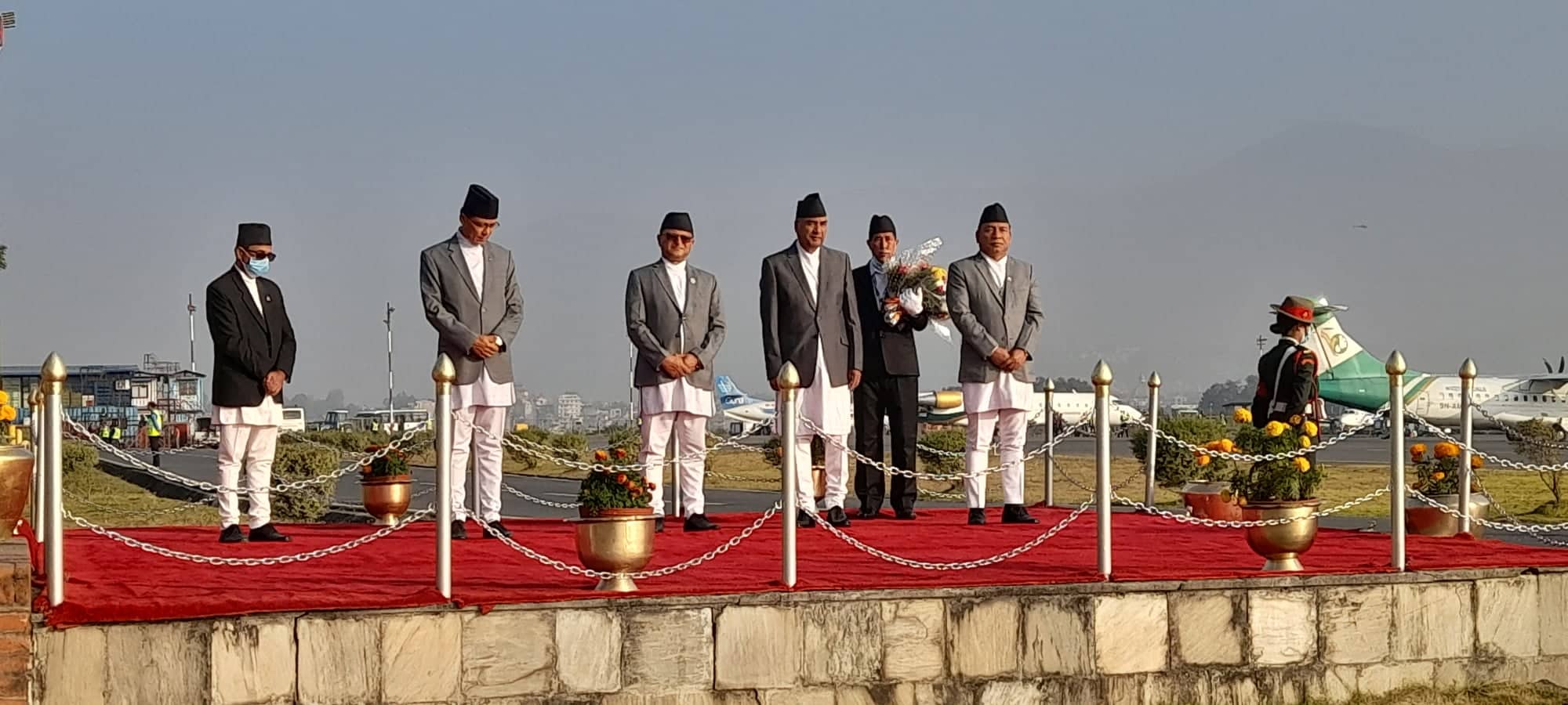 राष्ट्रपति भण्डारी स्वदेश फिर्ता