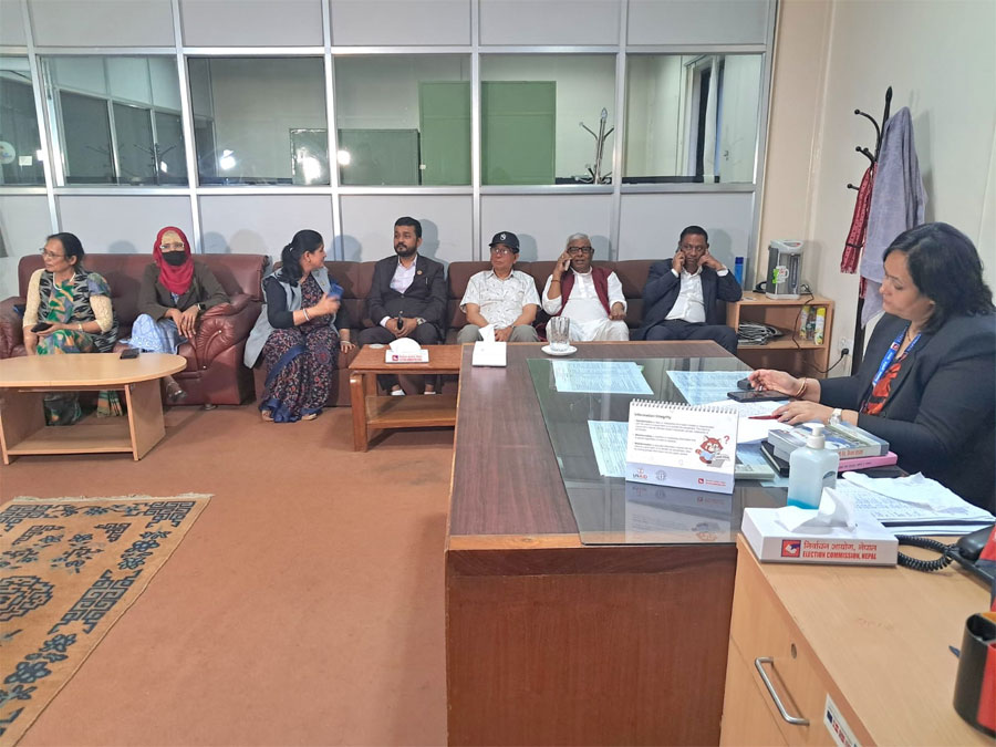 जसपा फुट्यो अशोक राईको समुह निर्वाचन आयोगमा