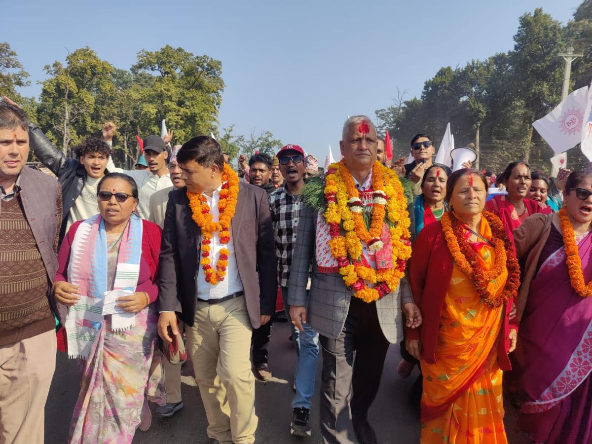 कैलाली–४ मा एमालेका भट्टले गरे उम्मेदवारी दर्ता