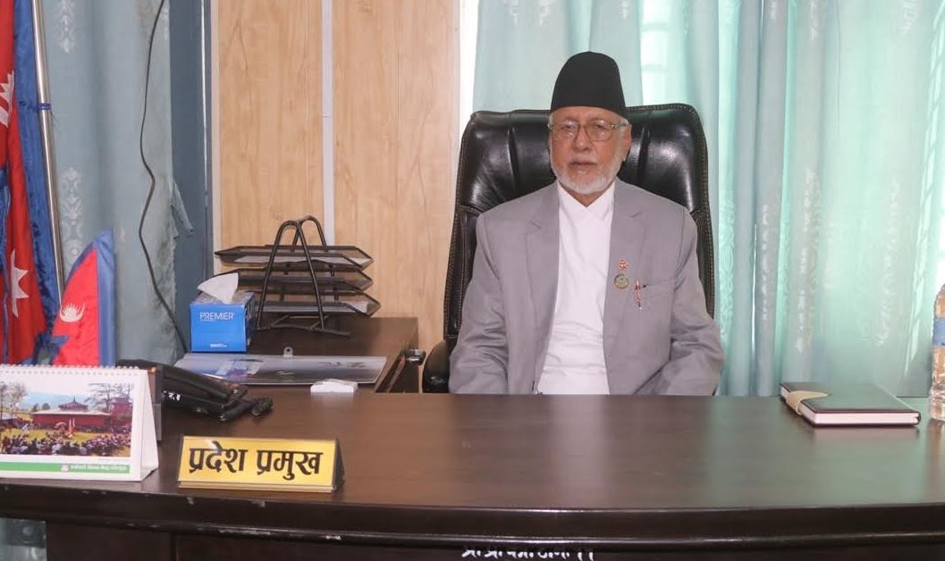 सुदूरपश्चिमका नवनियुक्त प्रदेश प्रमुख मियाँले गरे पदभार ग्रहण