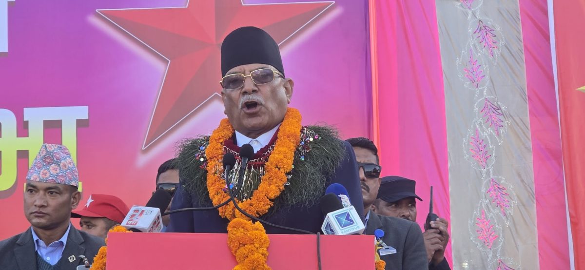 बृहत् वामपन्थी एकता अहिलेको आवश्यकता हो ः प्रचण्ड