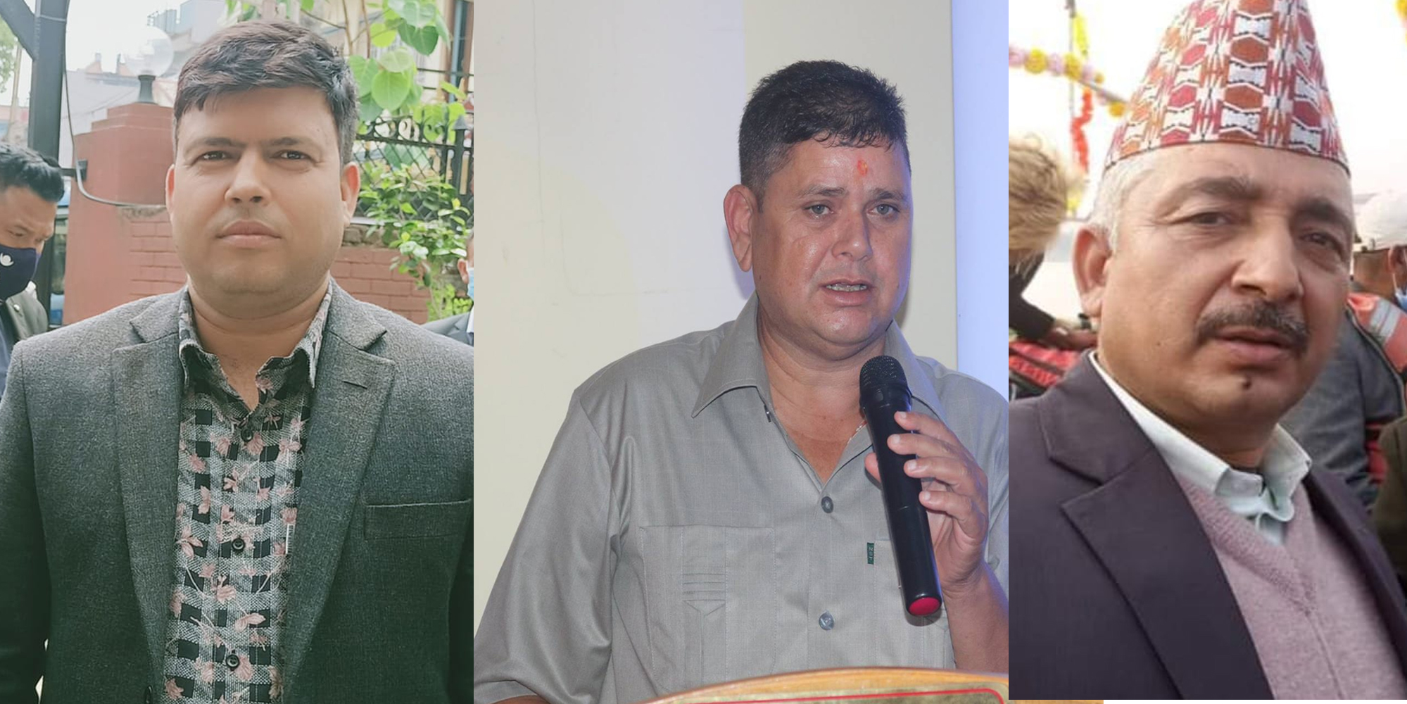 नेकपा एमाले कैलाली अध्यक्षमा तीन जनाको उम्मेदवारी