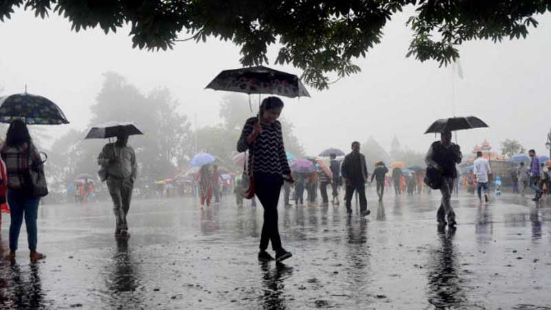 आज यी चार प्रदेशमा भारी वर्षाको सम्भावना